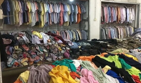 Cambodia used clothes_shop