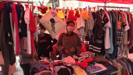 Nepal used clothes_market